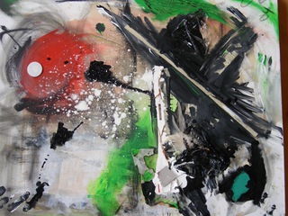 implosion, 2004

77x61cm, mixed media on canvas