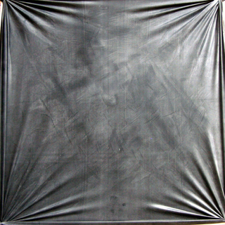 Schutz - mixed media latex on canvas 
30"x30" / 75x75cm